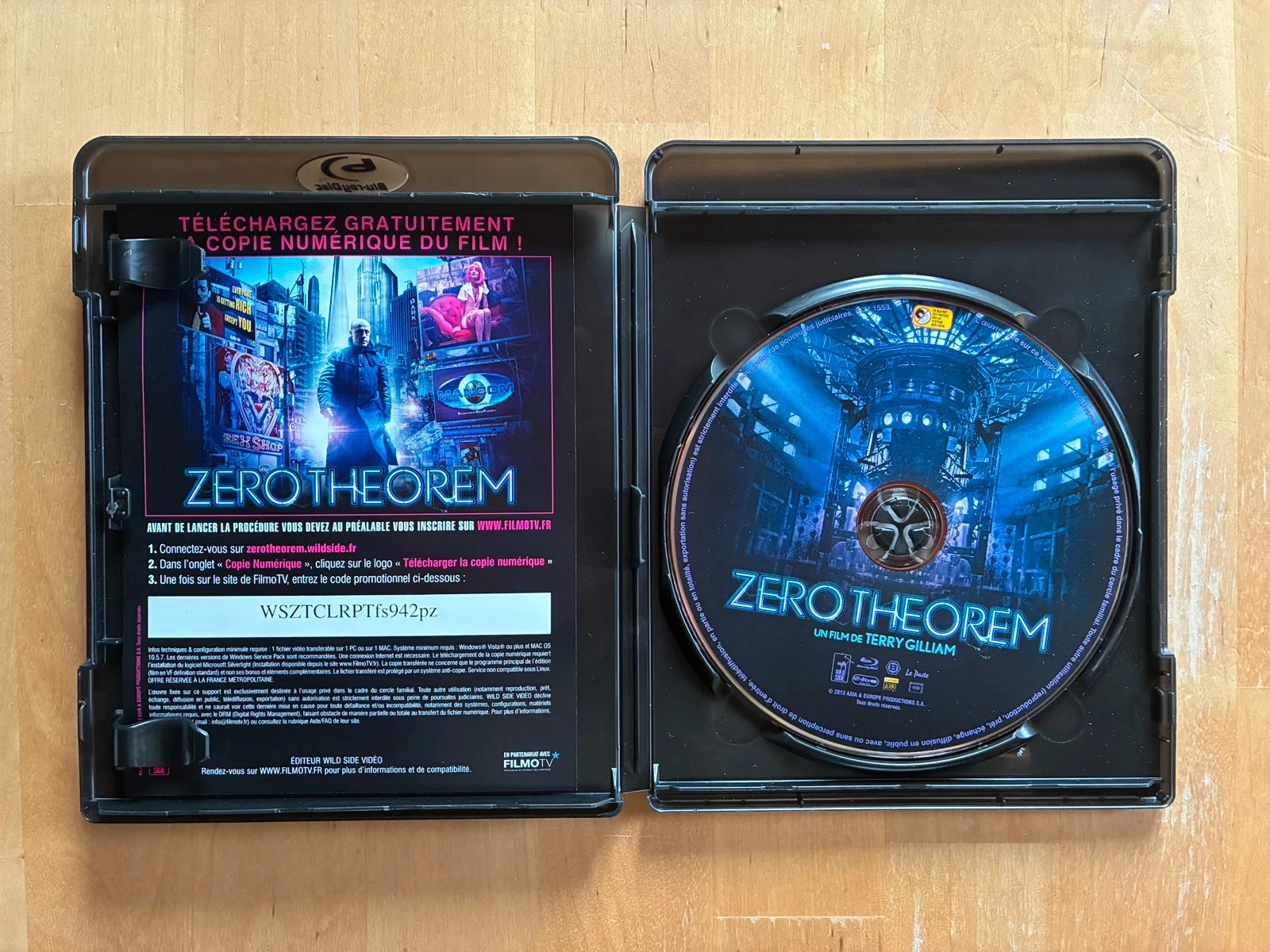 Blu-ray Zero Theorem de Terry Gilliam. – photo 2